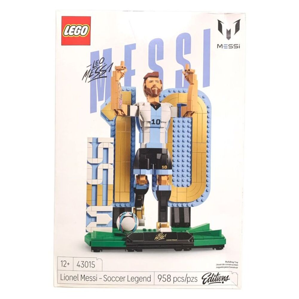 LEGO Editions – Lionel Messi: Soccer Legend, 43015, 958 Pieces